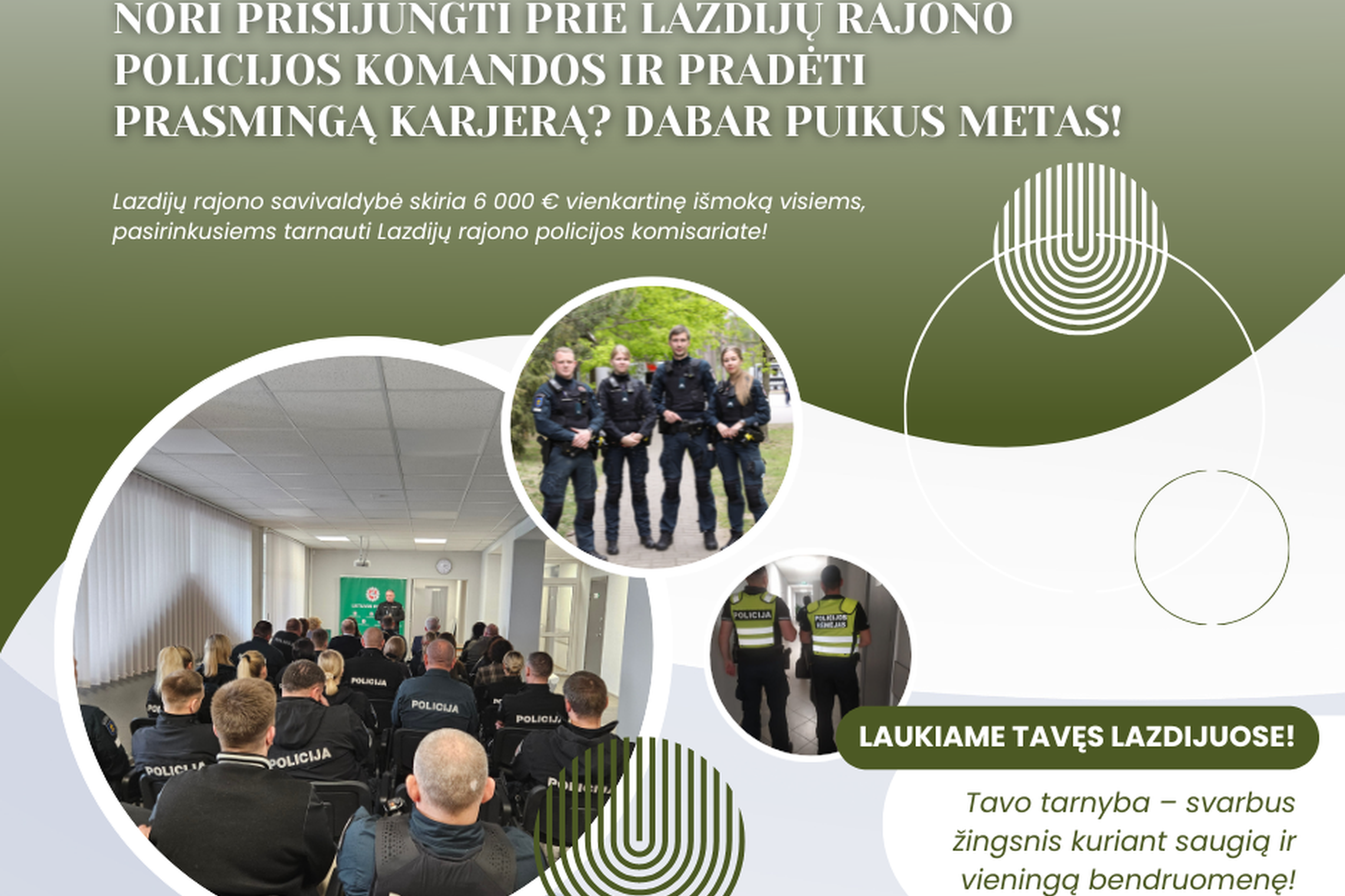 Kvietimas tapti Lazdijų r. PK komandos